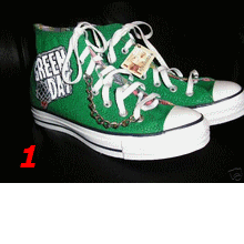 Converses Green day