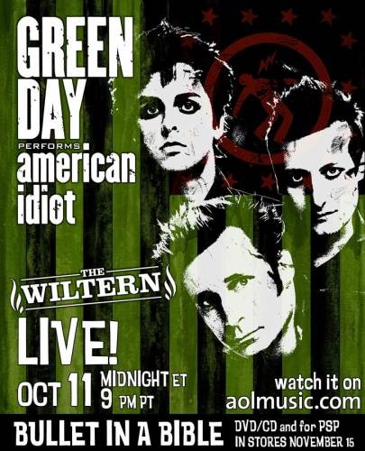 Affiche d'un live