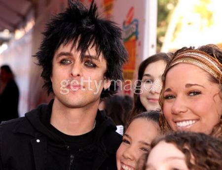 Billie Joe avec des fans